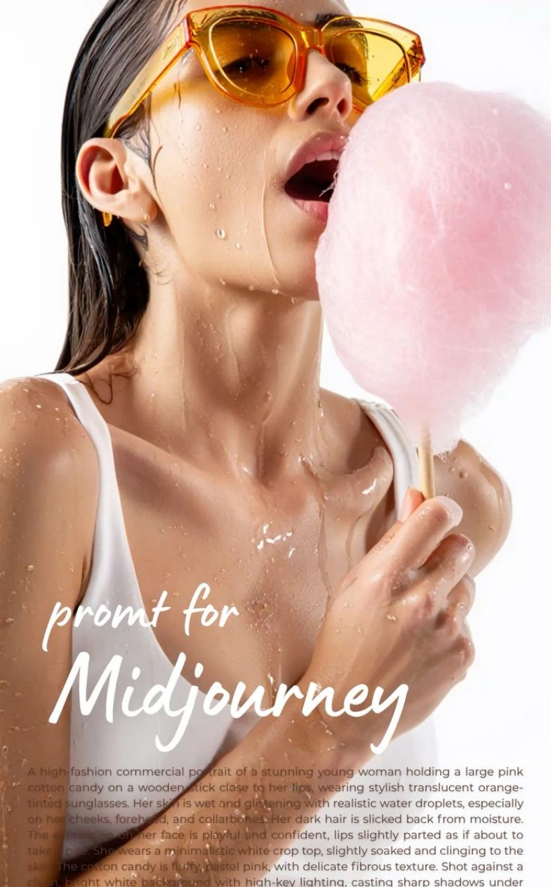 Elegant fashion portrait with artistic calligraphy overlay