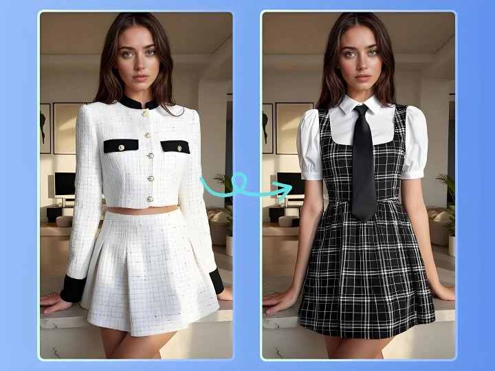 電子商務和數位時尚虛擬試用 AI